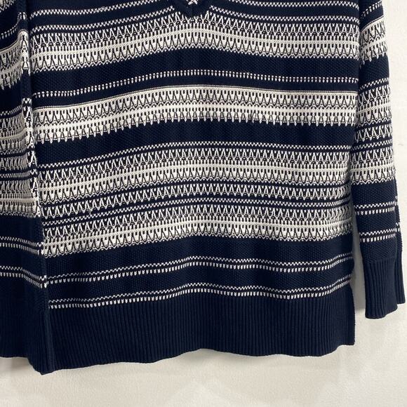 Vince V-neck Knit Sweater Women's Size Small Oversized - Picture 4 of 11